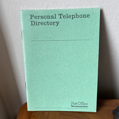 Personal telephone directory - telephone,