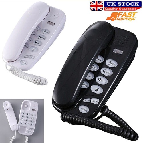 Compact wired telephone - telephone, wall