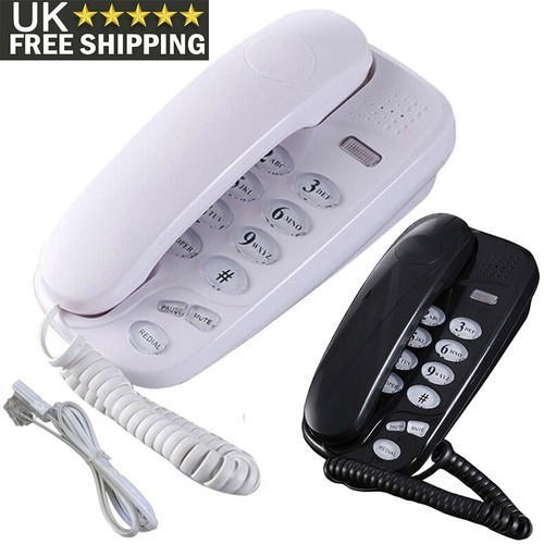 Wired telephone wall mounted - wall,