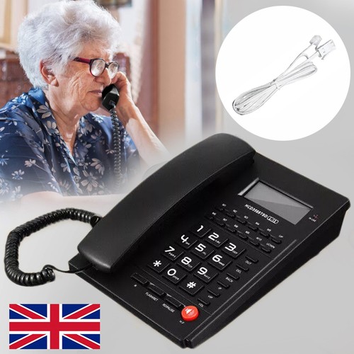 Loud desktop corded telephone - loud,